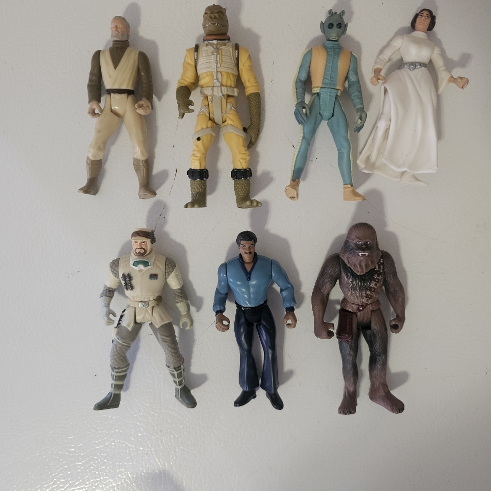 Star Wars Action Figure Set Of 7